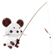 Paon of surprise animal2 sticker #1249418