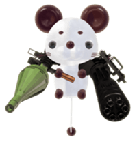 Paon of surprise animal2 sticker #1249425