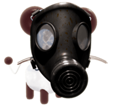 Paon of surprise animal2 sticker #1249437