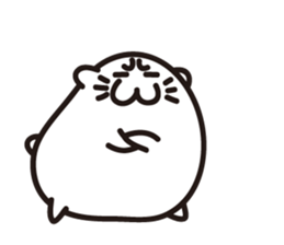 "Ham Ham" the Djungarian hamster sticker #1249566