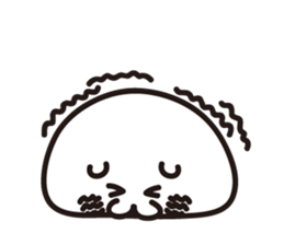 "Ham Ham" the Djungarian hamster sticker #1249573