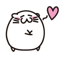 "Ham Ham" the Djungarian hamster sticker #1249574