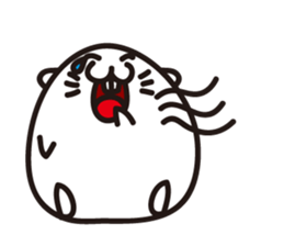 "Ham Ham" the Djungarian hamster sticker #1249582