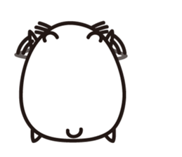 "Ham Ham" the Djungarian hamster sticker #1249589