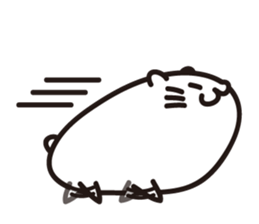 "Ham Ham" the Djungarian hamster sticker #1249590