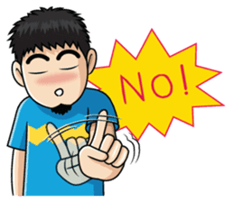 Skater Street Hiphop Boy sticker #1249687