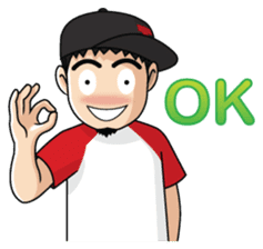 Skater Street Hiphop Boy sticker #1249688