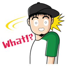 Skater Street Hiphop Boy sticker #1249692