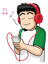 Skater Street Hiphop Boy sticker #1249710