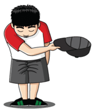 Skater Street Hiphop Boy sticker #1249713