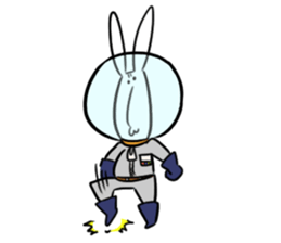 The space trip of USAGI sticker #1250283