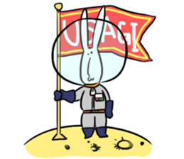The space trip of USAGI sticker #1250284