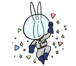 The space trip of USAGI sticker #1250285