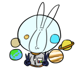 The space trip of USAGI sticker #1250286