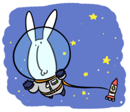 The space trip of USAGI sticker #1250287