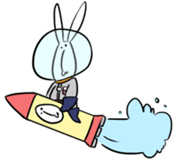 The space trip of USAGI sticker #1250295