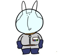 The space trip of USAGI sticker #1250299