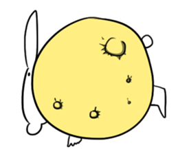 The space trip of USAGI sticker #1250300