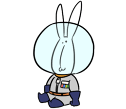 The space trip of USAGI sticker #1250305