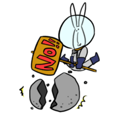 The space trip of USAGI sticker #1250308