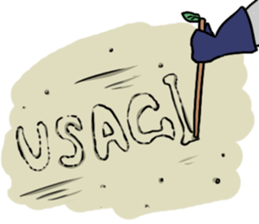 The space trip of USAGI sticker #1250317