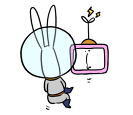 The space trip of USAGI sticker #1250318