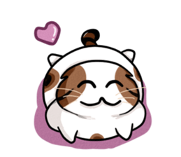 PoJam the Fat Cat & Little Orenji!! sticker #1250485