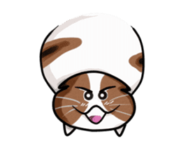 PoJam the Fat Cat & Little Orenji!! sticker #1250491