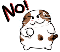 PoJam the Fat Cat & Little Orenji!! sticker #1250498