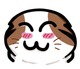 PoJam the Fat Cat & Little Orenji!! sticker #1250502