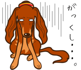 Saluki's sticker! sticker #1250897