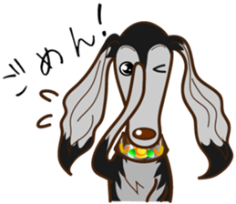 Saluki's sticker! sticker #1250900