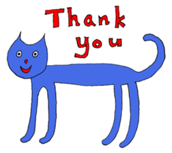 It is a sticker of fun animal sticker #1251364