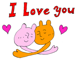 It is a sticker of fun animal sticker #1251401