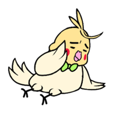 Sticker of cockatiel sticker #1251426