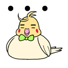 Sticker of cockatiel sticker #1251439
