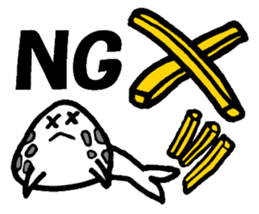 Onigiri spotted seal sticker #1251527