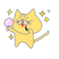 iam na-kun cat sticker #1251580