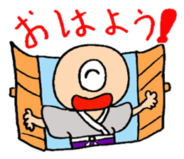 Japanese a one-eyed goblin sticker #1251642