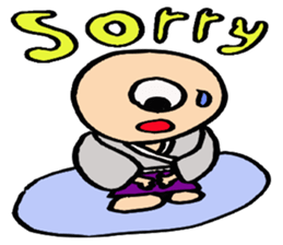 Japanese a one-eyed goblin sticker #1251645