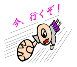 Japanese a one-eyed goblin sticker #1251665