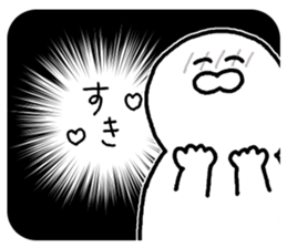 Let`s tell in saturated linework sticker #1251771