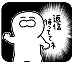 Let`s tell in saturated linework sticker #1251772