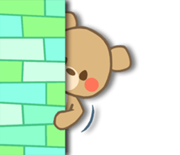 The bear which wore boots sticker #1252008