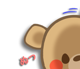 The bear which wore boots sticker #1252011