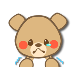 The bear which wore boots sticker #1252015