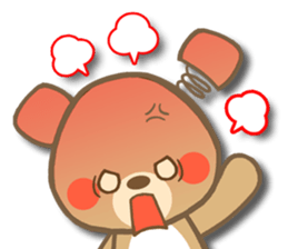 The bear which wore boots sticker #1252016