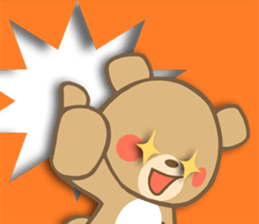 The bear which wore boots sticker #1252018