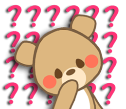 The bear which wore boots sticker #1252022