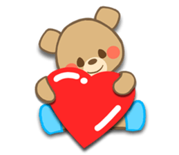 The bear which wore boots sticker #1252027